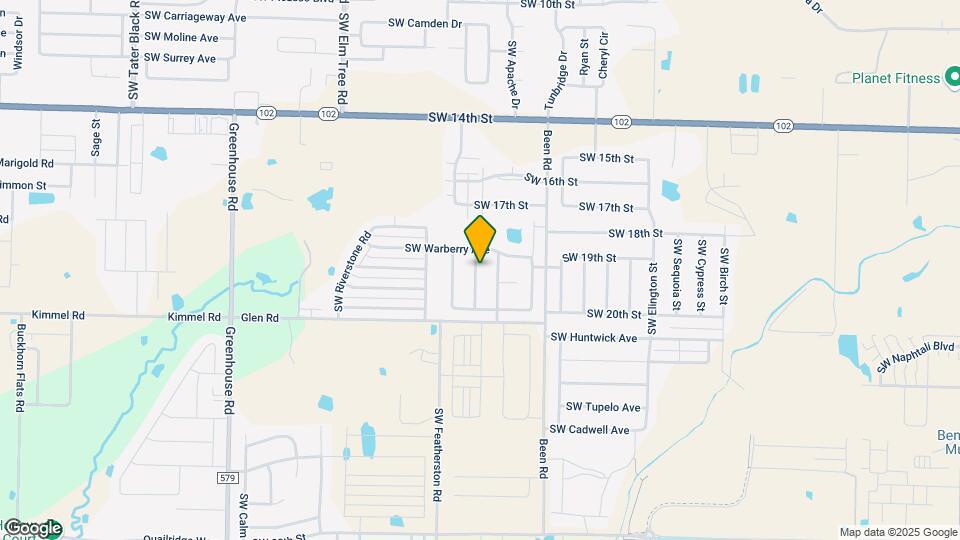 1805 SW Candlewood St Map and Location Details