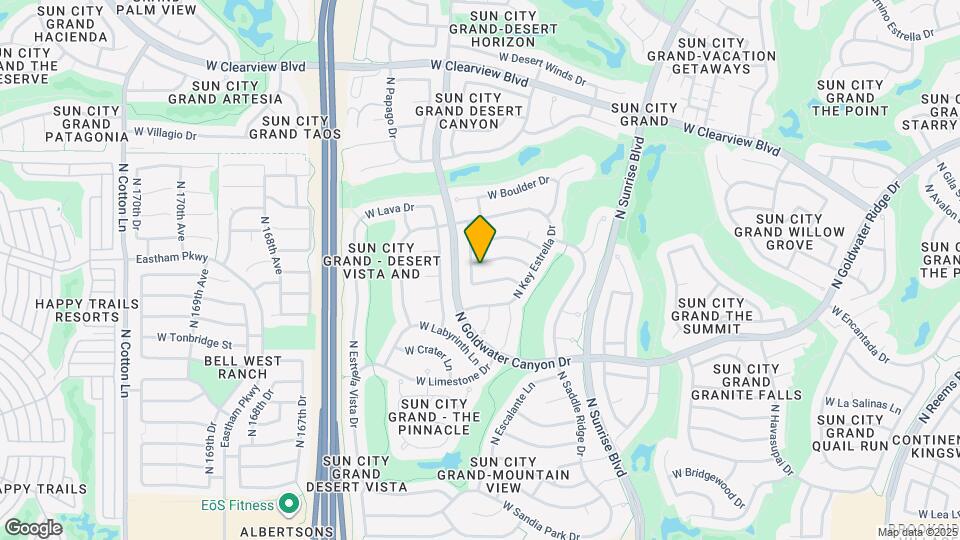 16289 W Mountain Pass Dr Map and Location Details