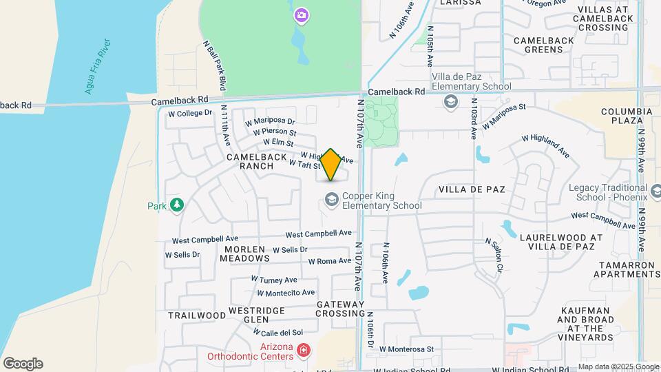 10739 W Coolidge St Map and Location Details