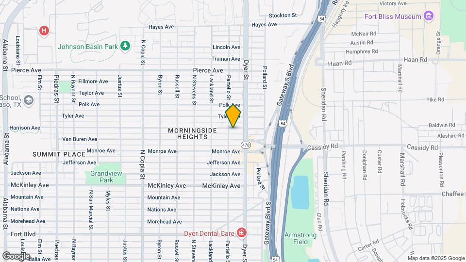 3900 Harrison Ave Map and Location Details
