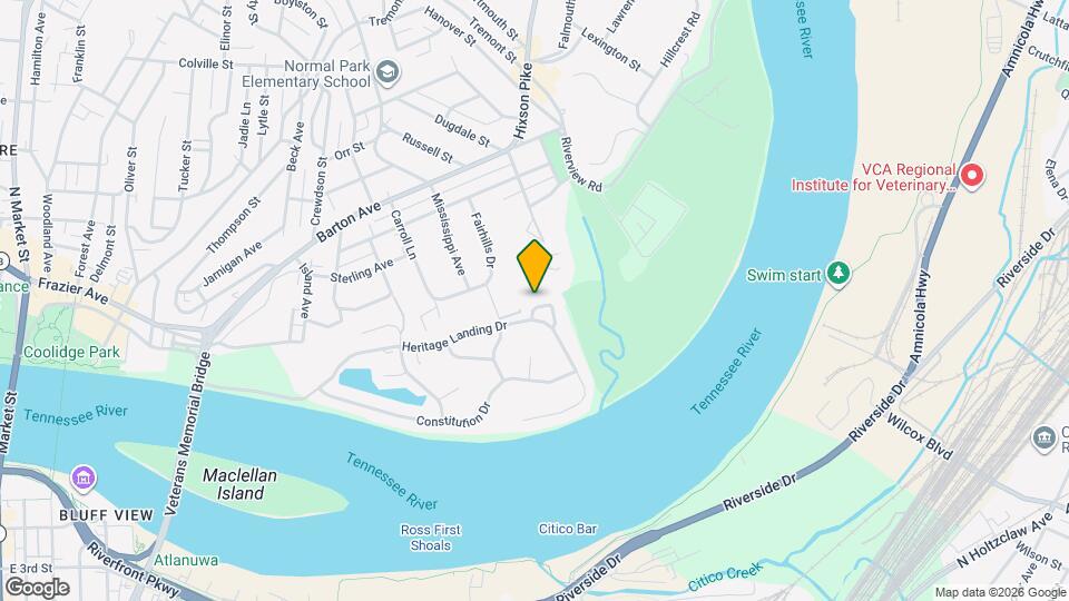 1010 Ariel Ln Map and Location Details