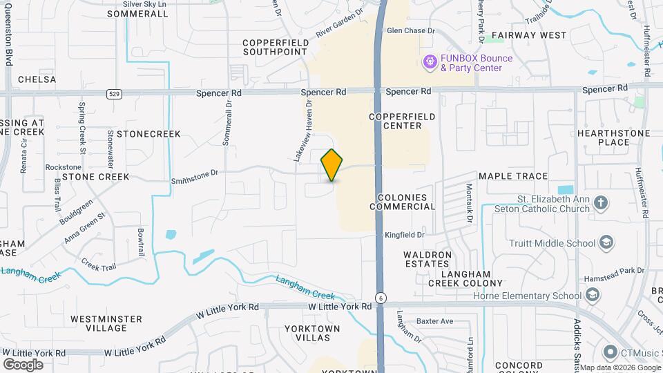 15811 Copper Oak Ln Map and Location Details