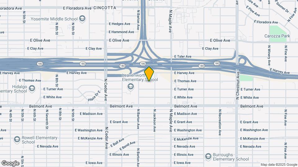 4530 E Thomas Ave Map and Location Details