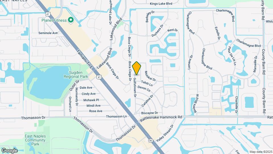 4261 Gulfstream Dr Mapa y Detalles de la Ubicación