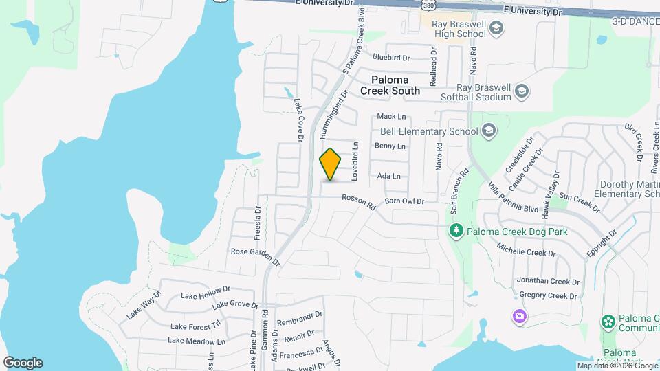 1416 Toucan Dr Map and Location Details