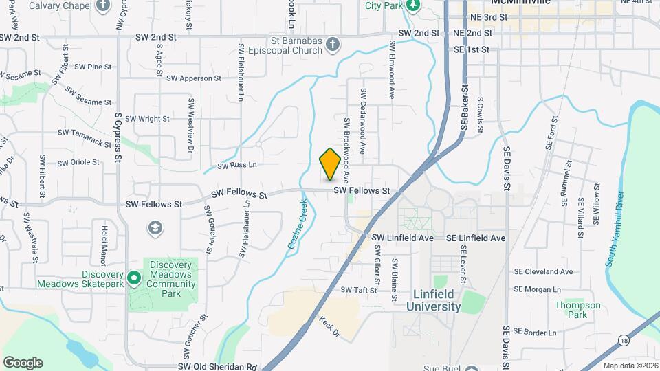 827 SW Fellows St Map and Location Details