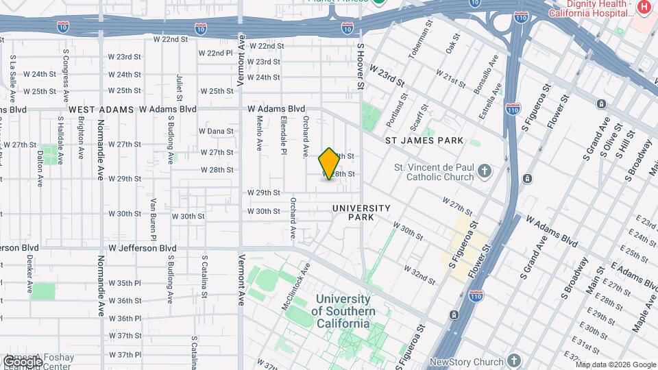 1173 W 29th St Map and Location Details