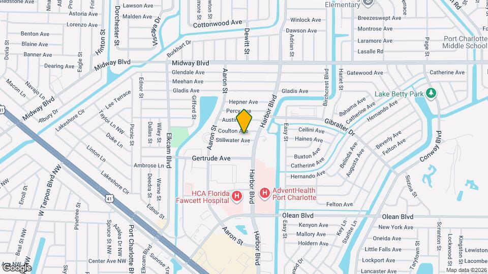 21318 Stillwater Ave Map and Location Details