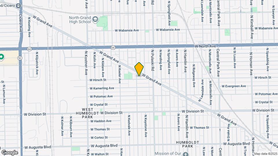 4048 W Hirsch St Map and Location Details