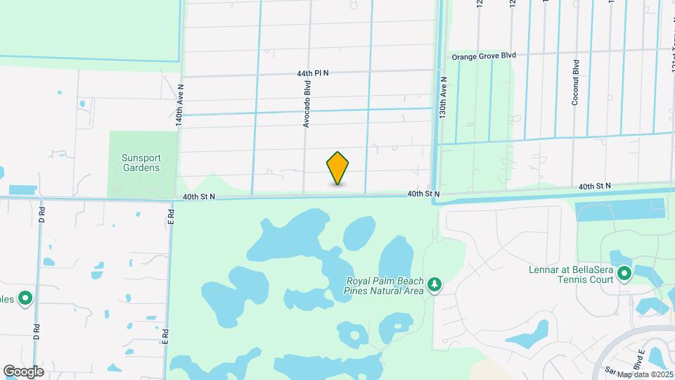 13351 40th St N Map and Location Details