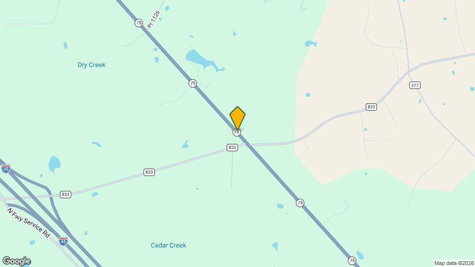841 State Hwy 75 N Mapa y Detalles de la Ubicación