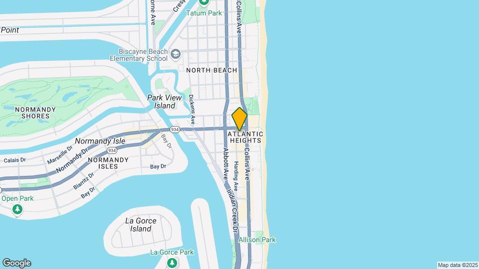 6965 Harding Ave-Unit -406 Map and Location Details