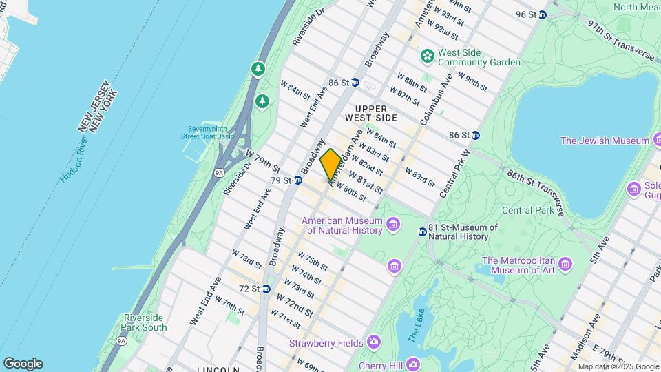 417 AMSTERDAM Ave Map and Location Details