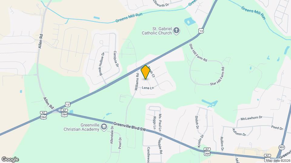 2932 Beunavista Ct Mapa y Detalles de la Ubicación