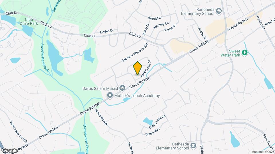910 Park Creek Cir Map and Location Details