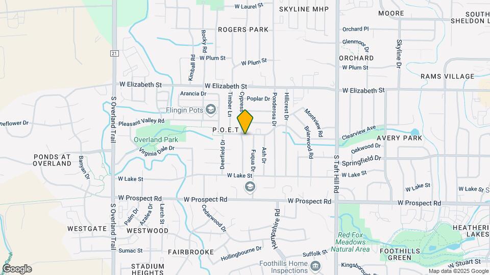 2439 Clearview Ave Map and Location Details