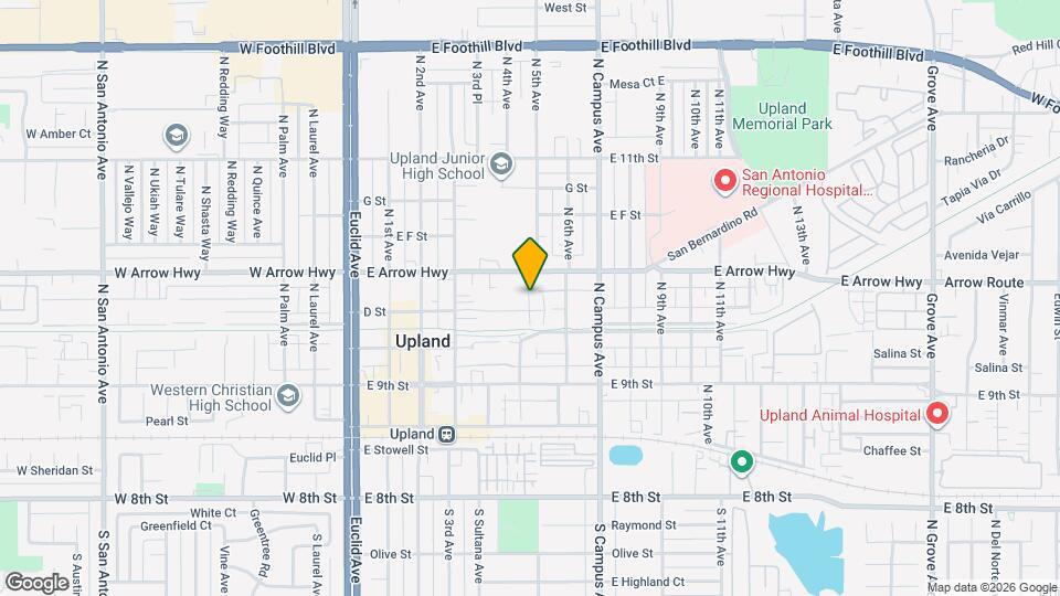 517 D St Map and Location Details