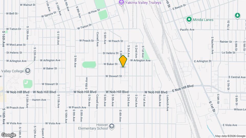 907 S 4th Ave Map and Location Details