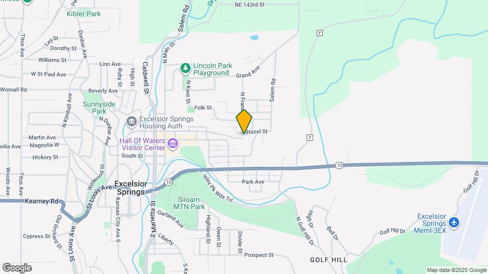 103 N Francis St Mapa y Detalles de la Ubicación