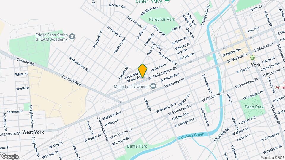 571 W Philadelphia St Map and Location Details
