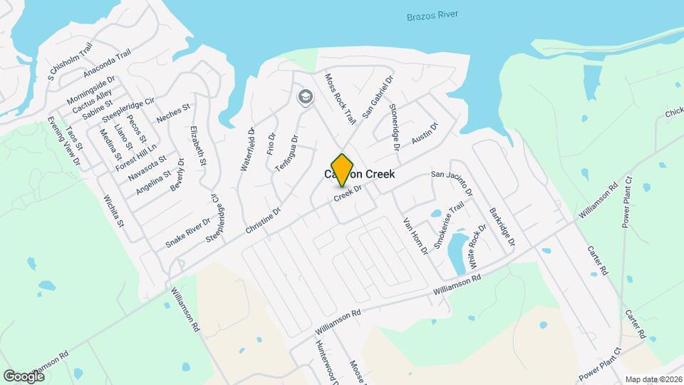 2420 Creek Dr Map and Location Details