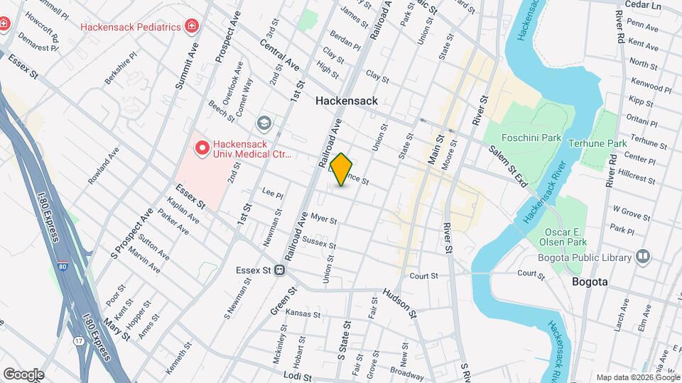 114 Atlantic St Map and Location Details