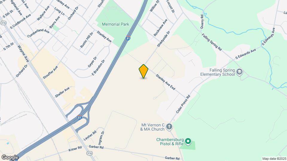 846 Rising Sun Ln Map and Location Details