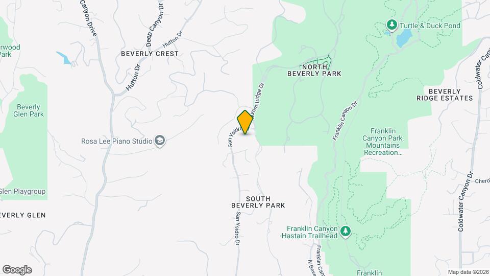 2189 Summitridge Dr Map and Location Details