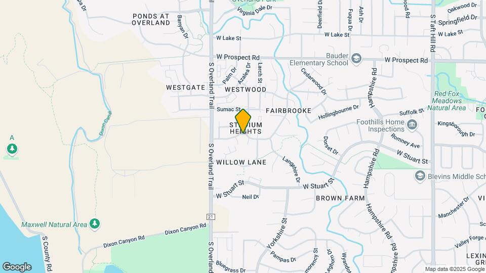 2925 Somerville Dr-Unit -Unit #1 Map and Location Details