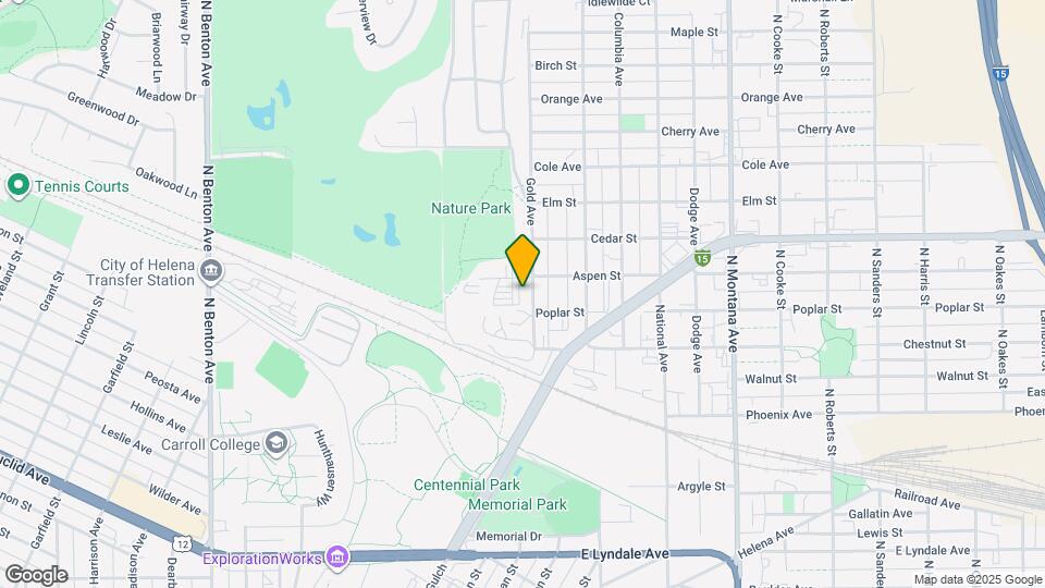 2058 Gold Ave Map and Location Details