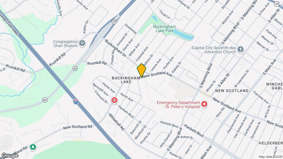 768 New Scotland Ave Mapa y Detalles de la Ubicación