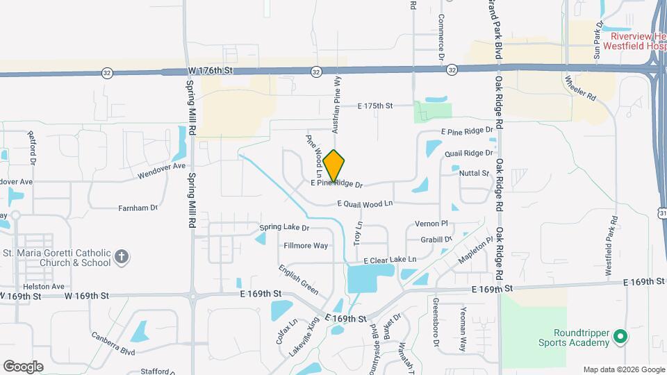 143 E Pine Ridge Dr Map and Location Details