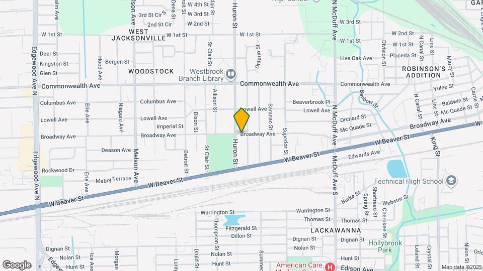 2748 Broadway Ave Map and Location Details