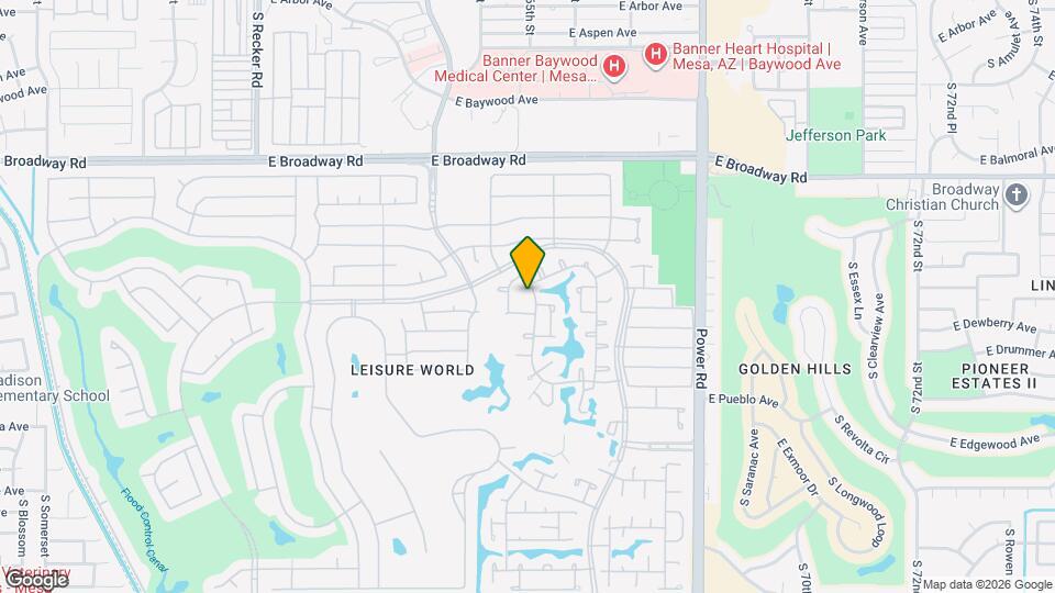 607 Leisure World Map and Location Details