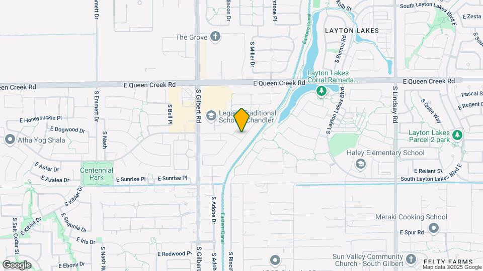 3280 S Santa Rita Way Map and Location Details