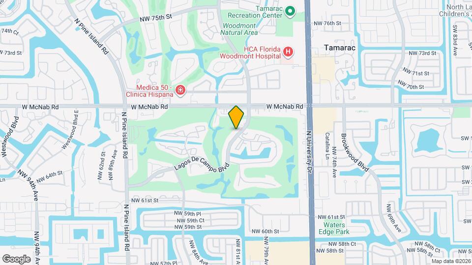 8131 Lagos De Campo Blvd Map and Location Details