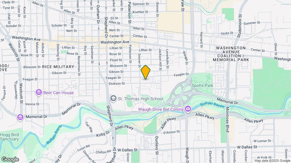 4312 Dickson St Map and Location Details