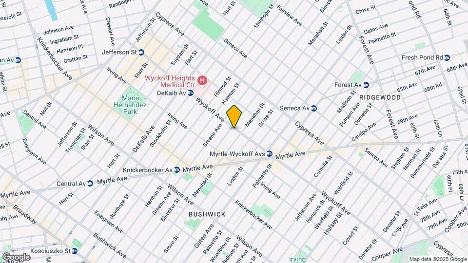 210 Wyckoff Ave Mapa y Detalles de la Ubicación