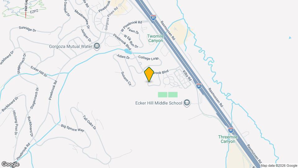 7435 Brook Hollow Loop Rd Map and Location Details