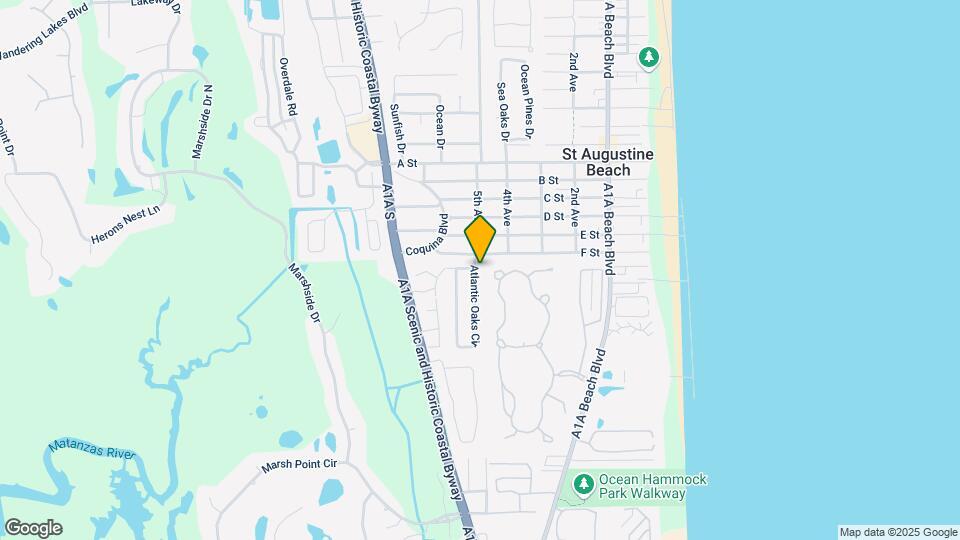 3 Atlantic Oaks Cir Map and Location Details