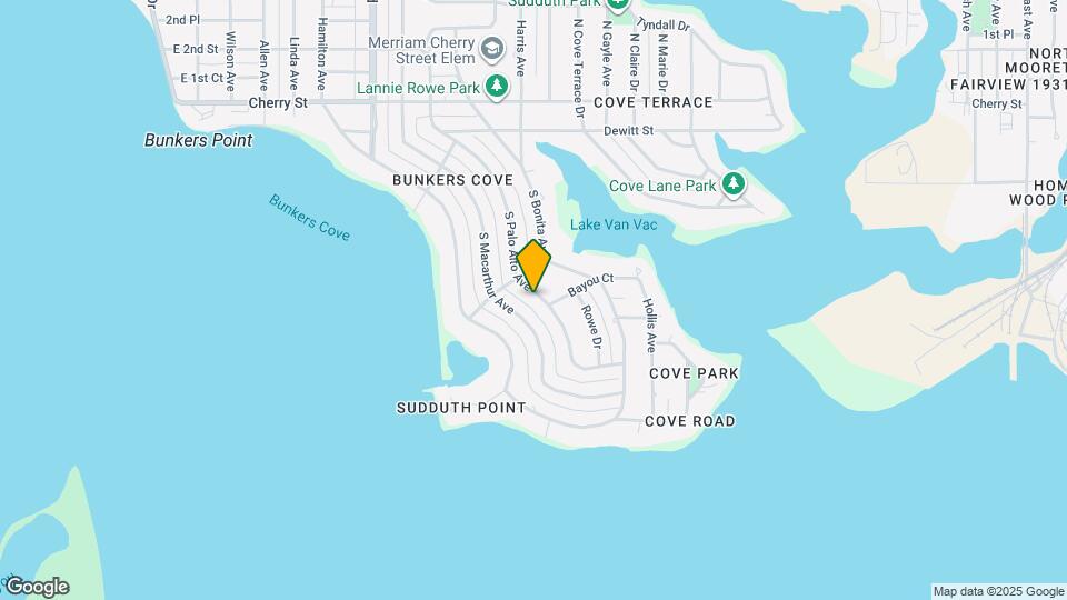 409 S Palo Alto Ave Map and Location Details