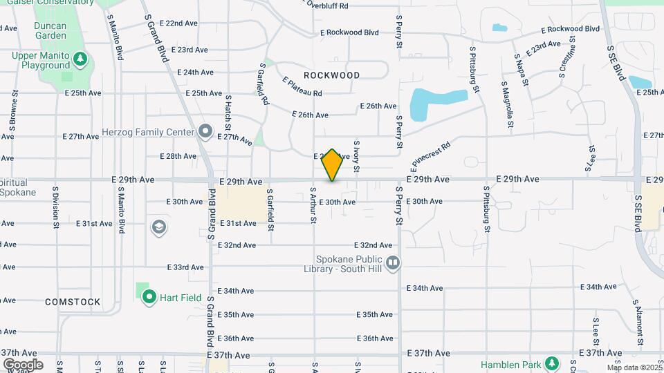 1028 E 29th Ave Map and Location Details
