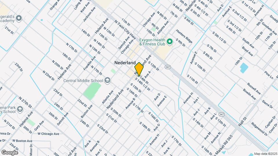 124 S 14th St Map and Location Details