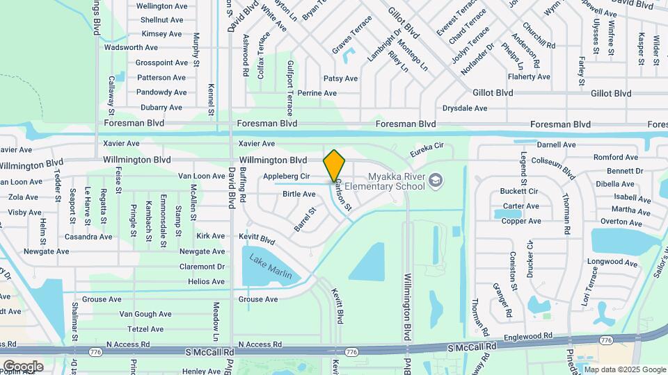 6127 Carlson St Map and Location Details