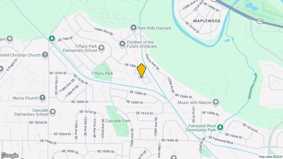 25818 SE 19th Way Map and Location Details