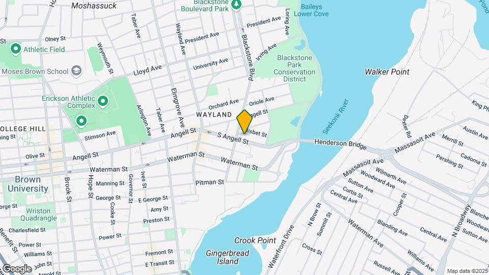 96 S Angell St Mapa y Detalles de la Ubicación