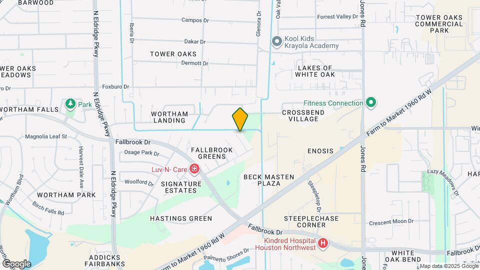 10834 Glenora Dr Map and Location Details