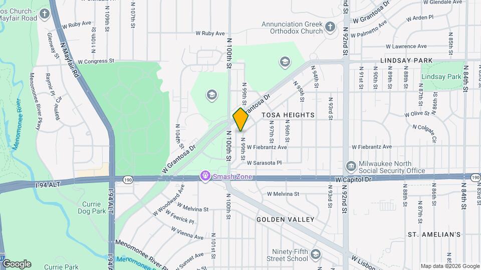 4133 N 99th St Map and Location Details