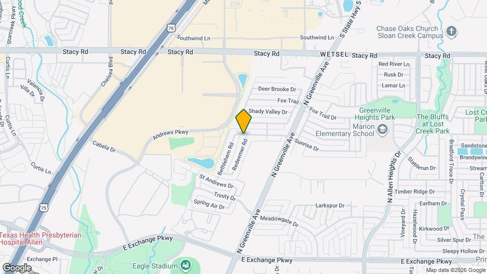 1535 Redeemer Rd Map and Location Details