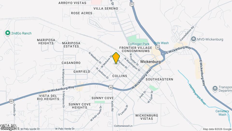 180 W Santa Cruz St Map and Location Details